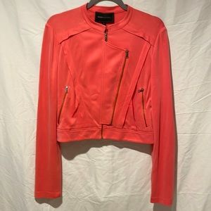 BCBG MaxAzria Coral color jacket